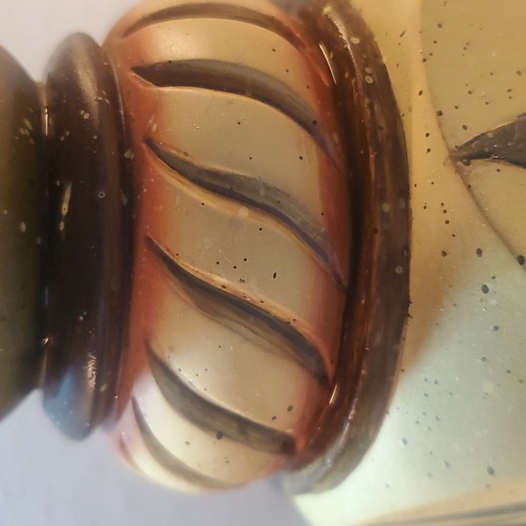 2004 Julie Ueland Designer SouthWest Painted 11.5 Pillar acandle Holder - Picture 12 of 16